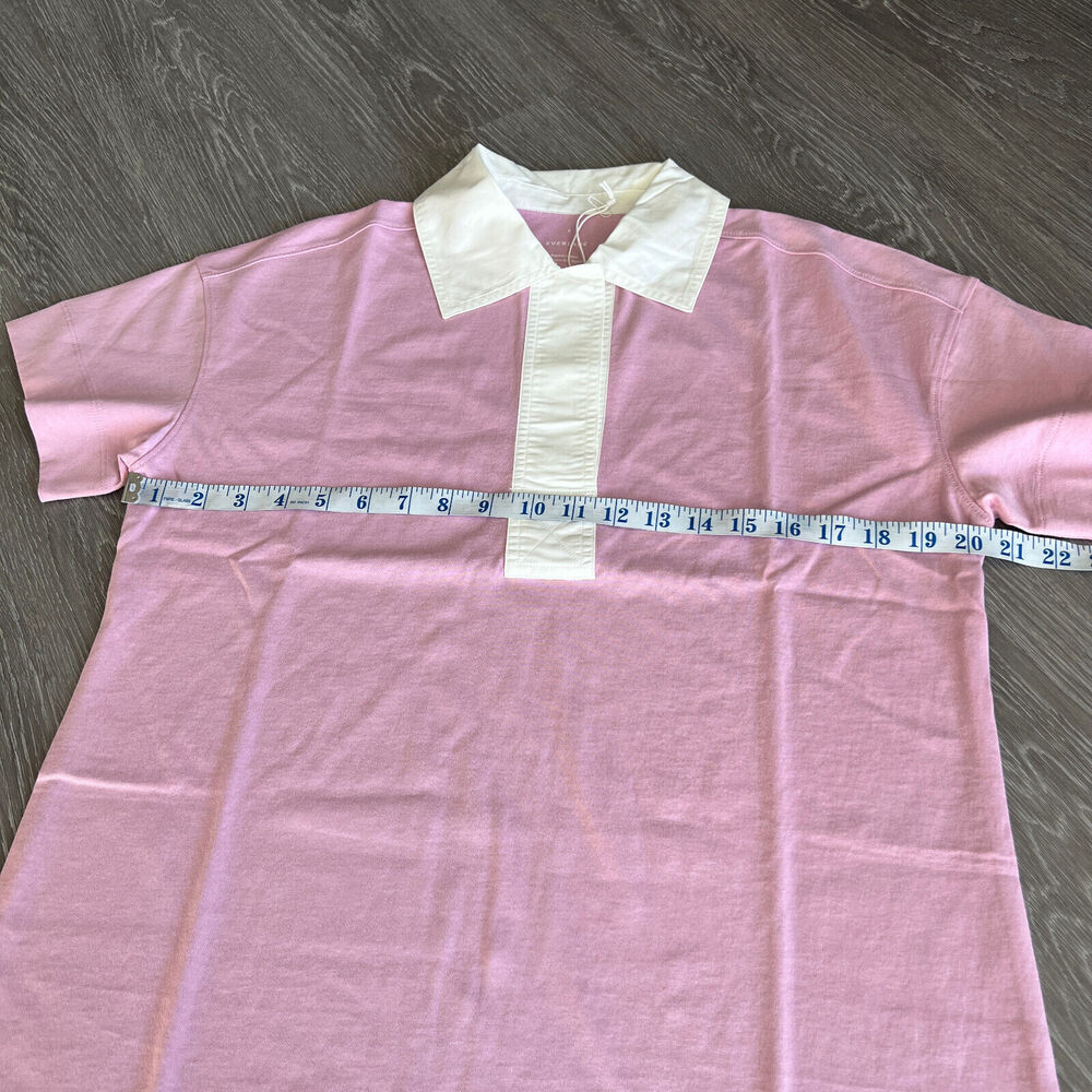 Everlane Organic Polo Dress Womens Small Short Sleeve Lilac - Picture 7 of 12
